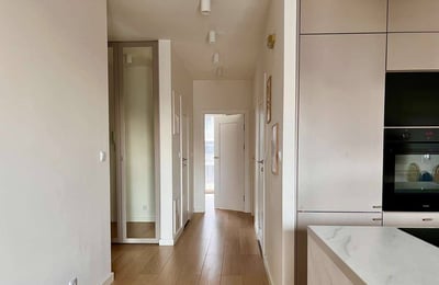 Долгосрочная аренда современной 3-комнатной квартиры, 65 м², район Воля, Варшава, Польша